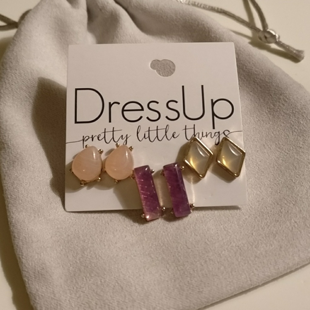 🔥 Three earrings set